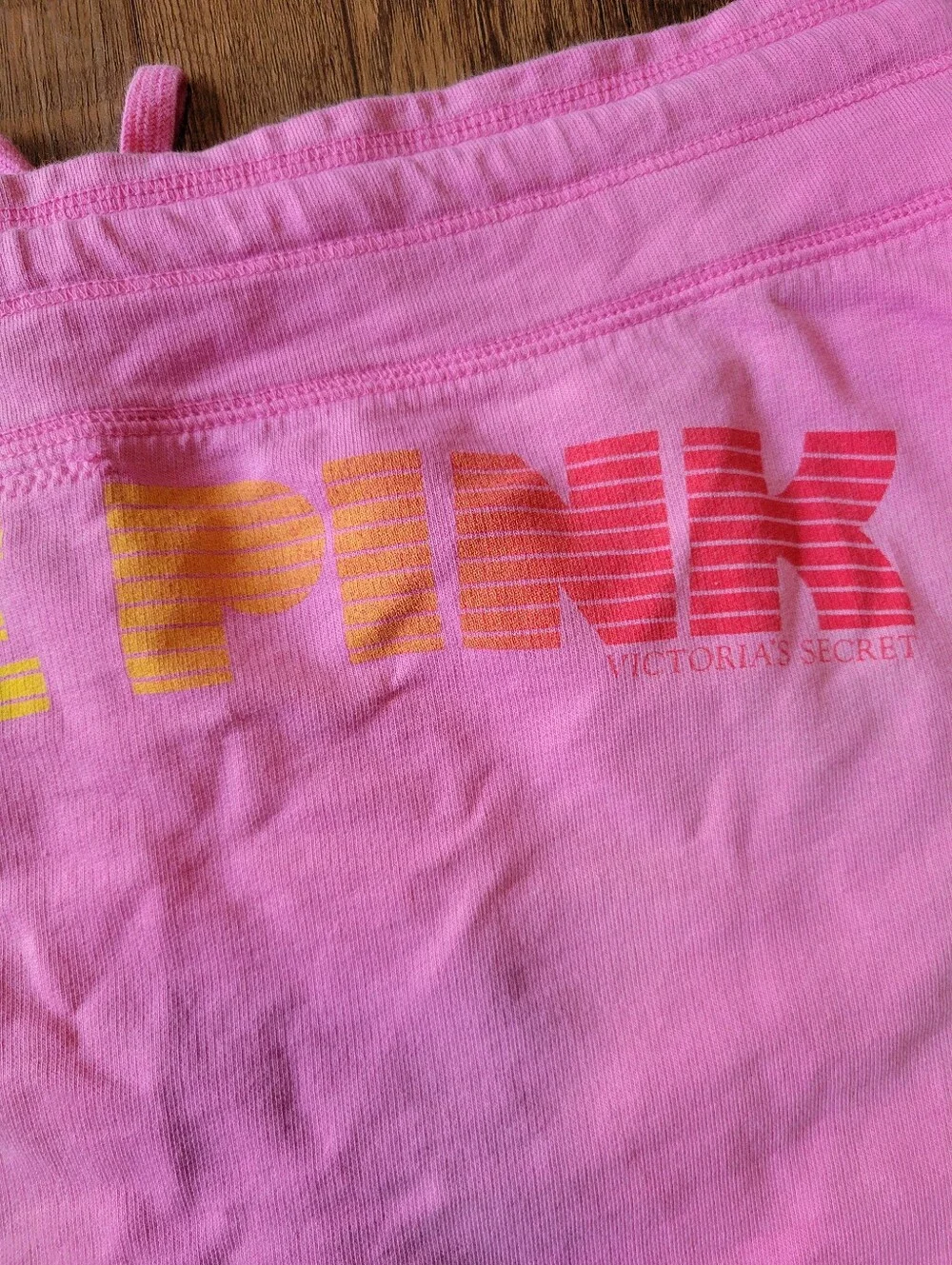 Y2K Victoria's Secret PINK Cotton Rainbow Love Pink Rainbow Dog Mini Skirt